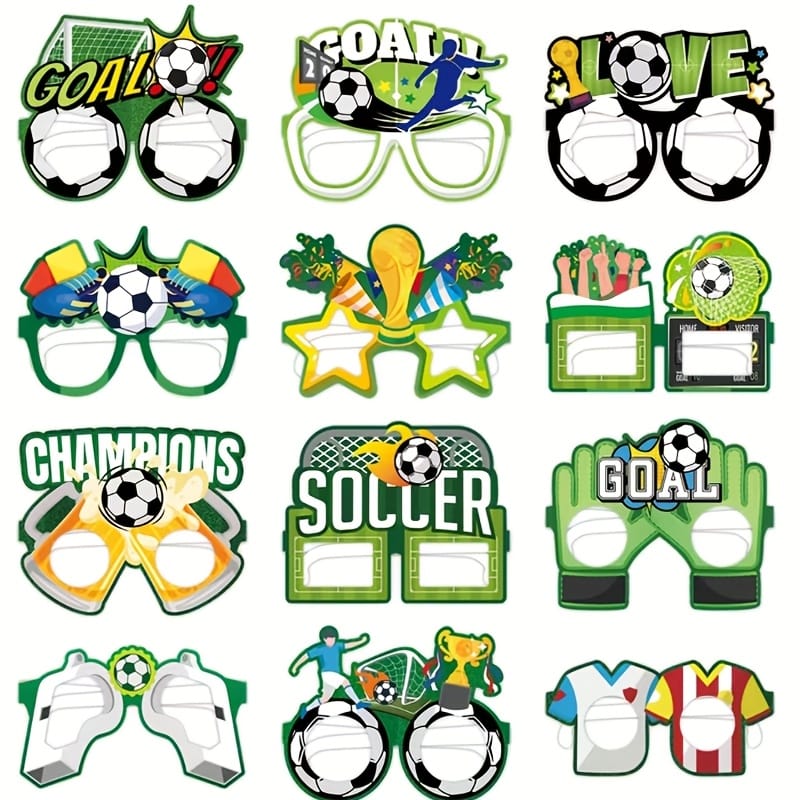 12pcs football eyeframe