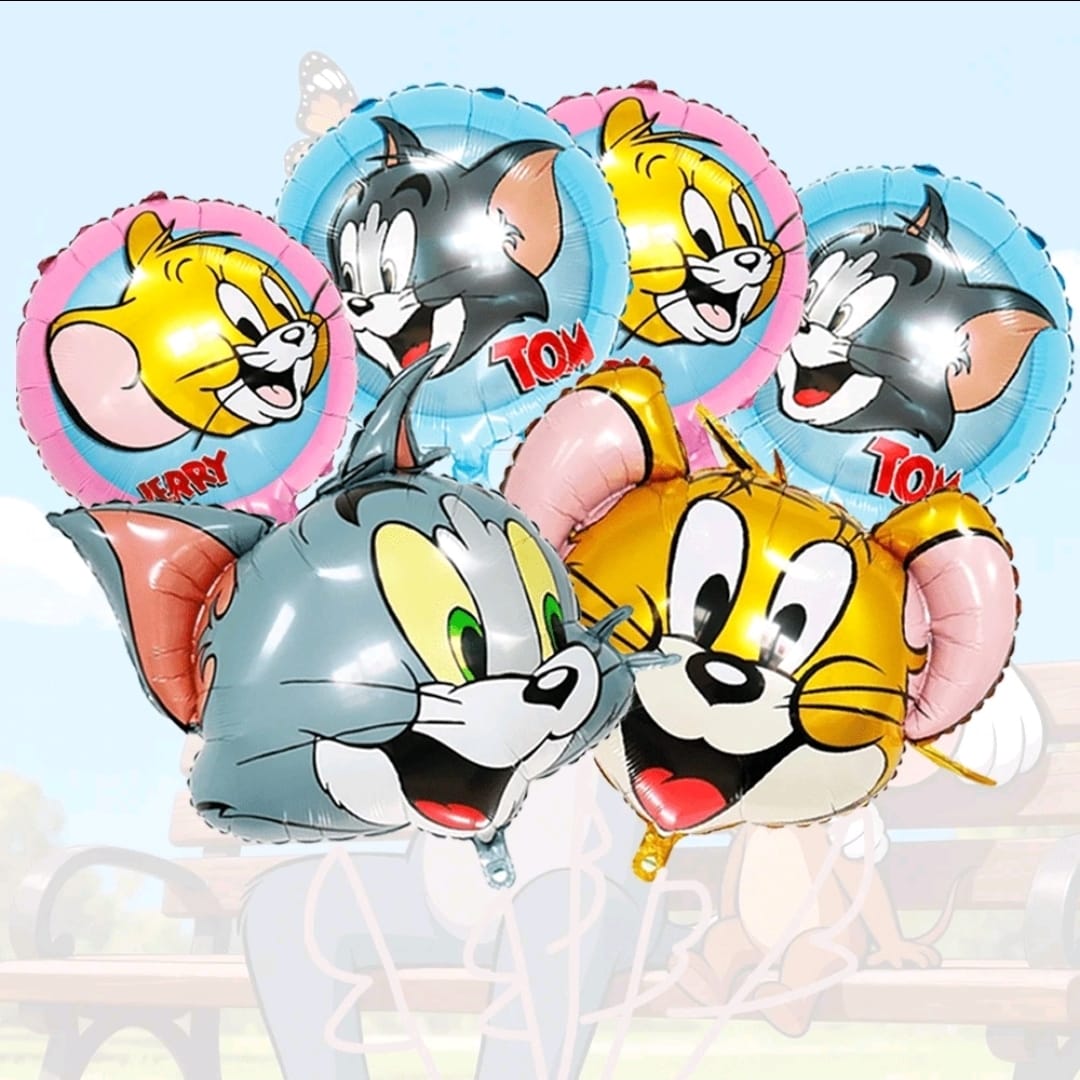 Tom And Jerry Party Balloons Birthday Party