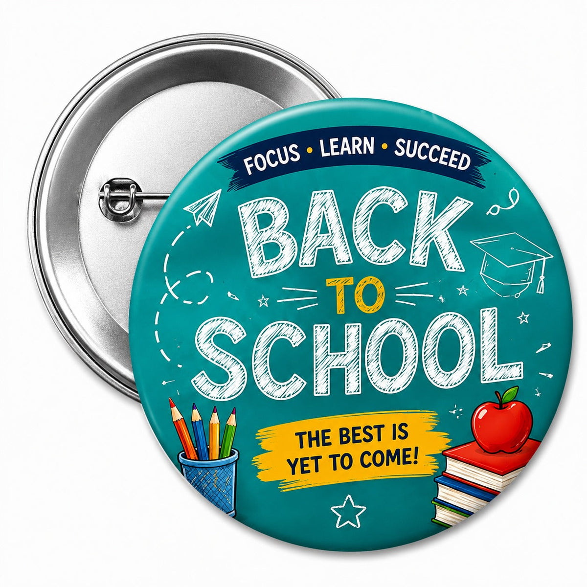 Back To School The Best Is Yet To Come Badge