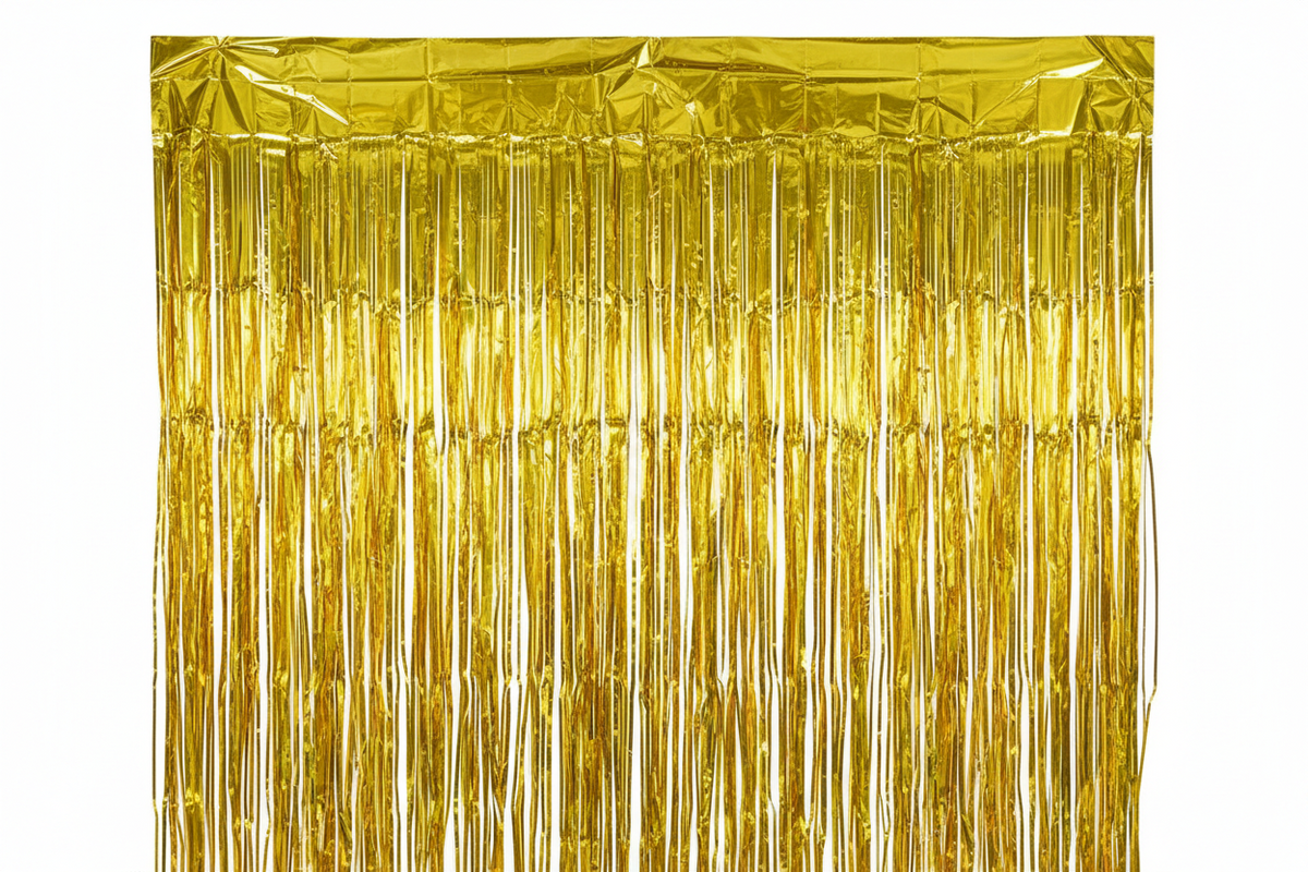 Yellow Foil Curtan