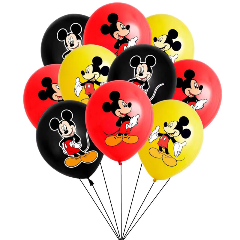 Mickey Mouse helium balloons - 10pcs