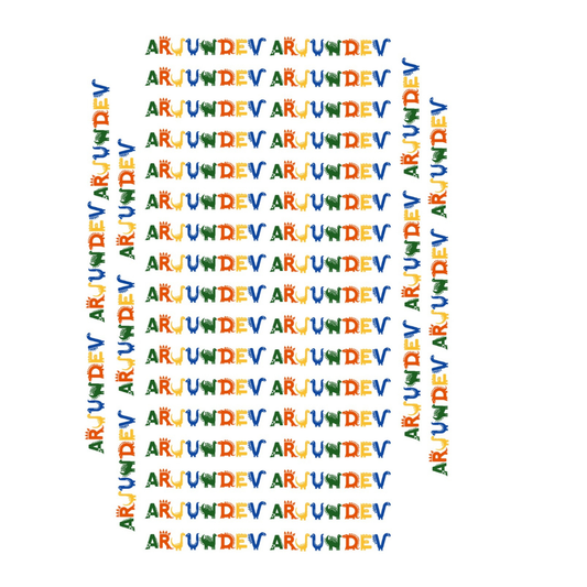 Personalized Kids School Name Labels - simple color theme