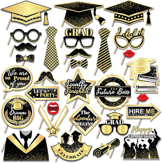 Grad photo props