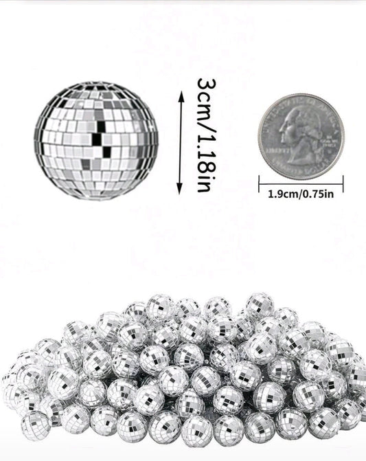 20Pcs Mirror Disco Balls Ornament mini