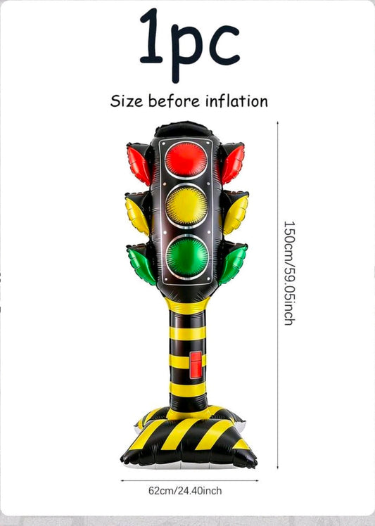 Air filled signal foil balloon
