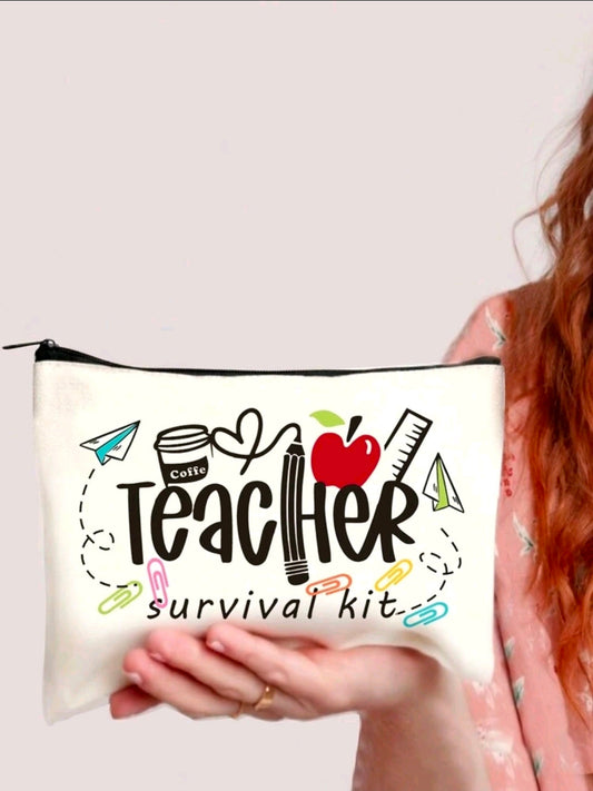 Teacher survival kit pouch  for teacher appreciation week 1pc