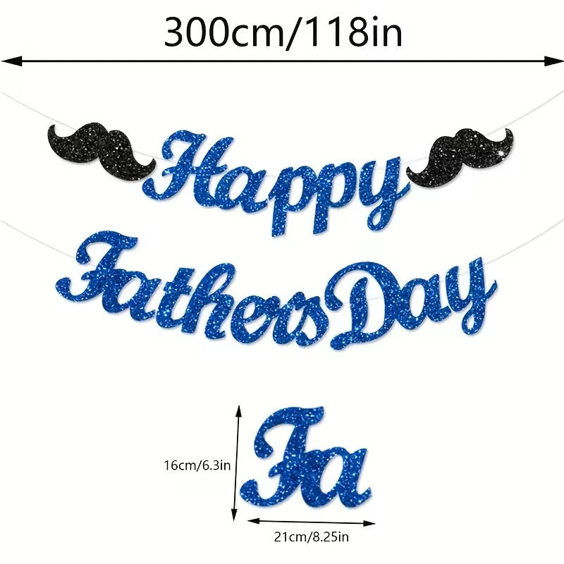 Happy fathers day banner