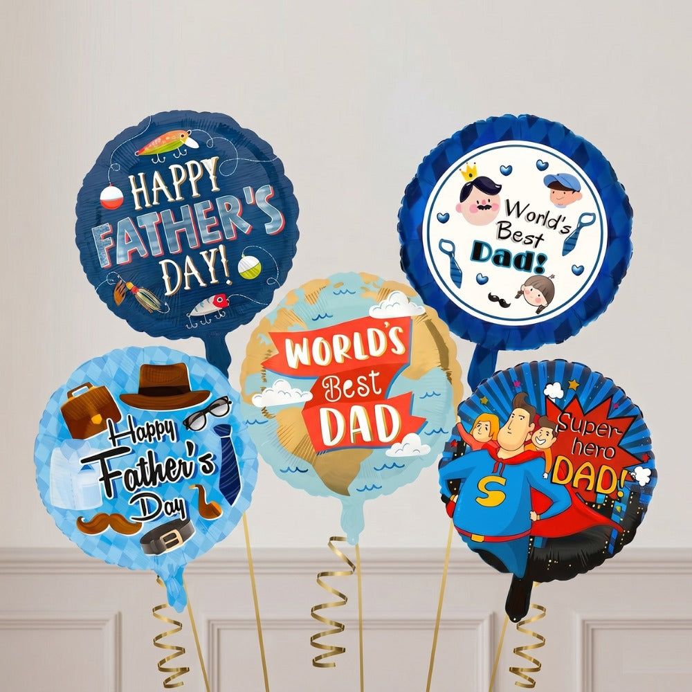 fathers day helium bunch