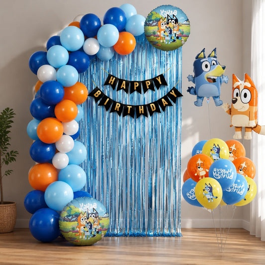 bluey garland decoration kit
