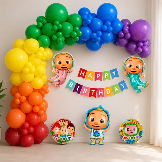 Cocomelon colorful birthday decoration  (3m)