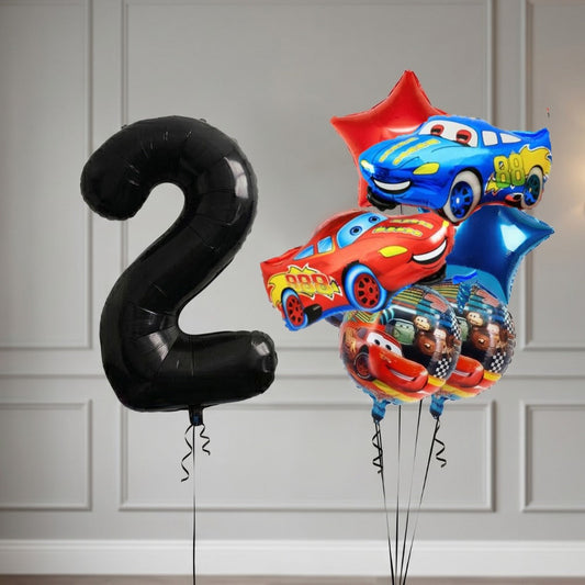 MCqueen balloon helium bunch