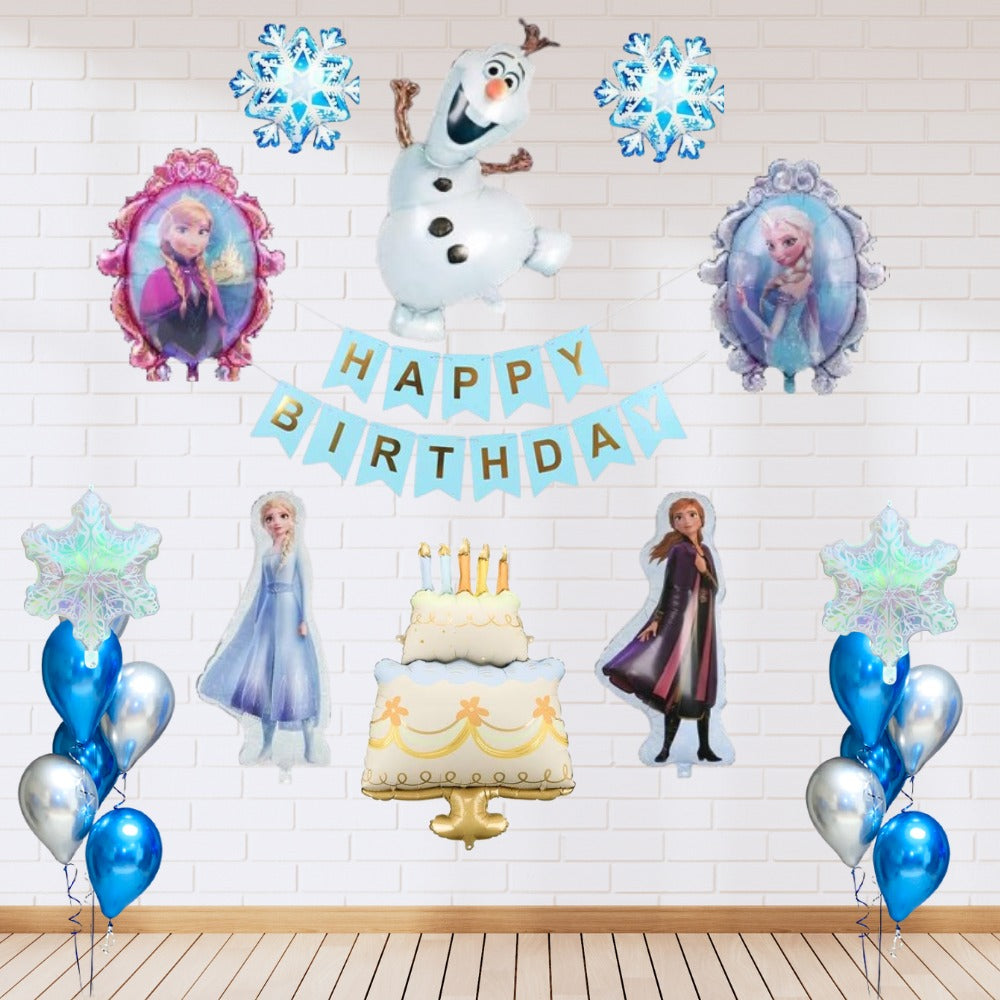 Frozen simple decoration