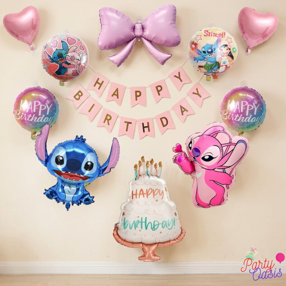 Lilo stitch simple decoration kit