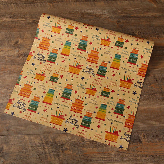 gift wrapping sheet design 5 - pack of 5 pcs