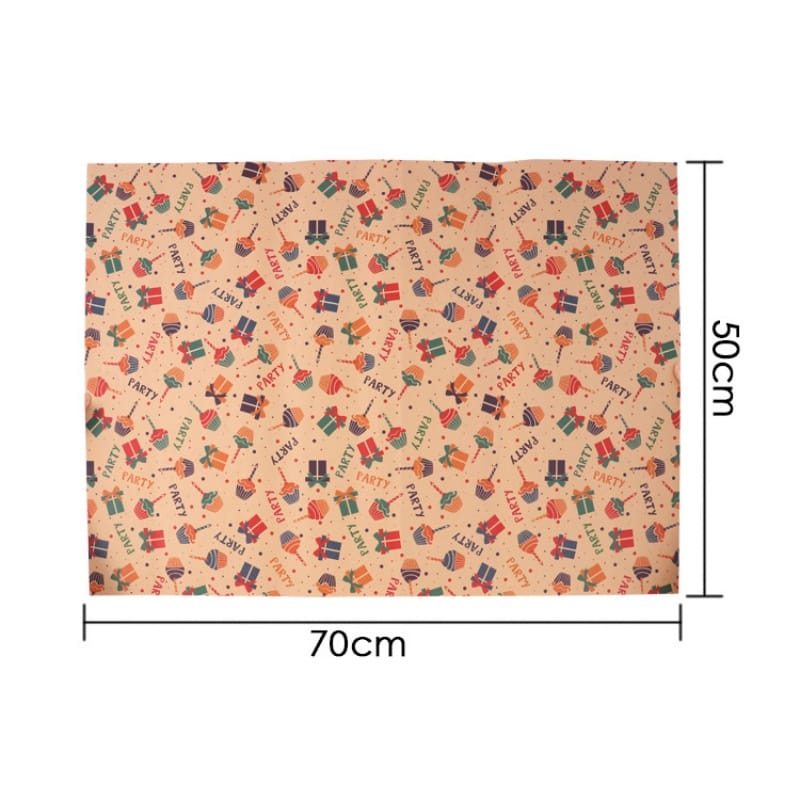 gift wrapping sheet design 7 - pack of 5 pcs