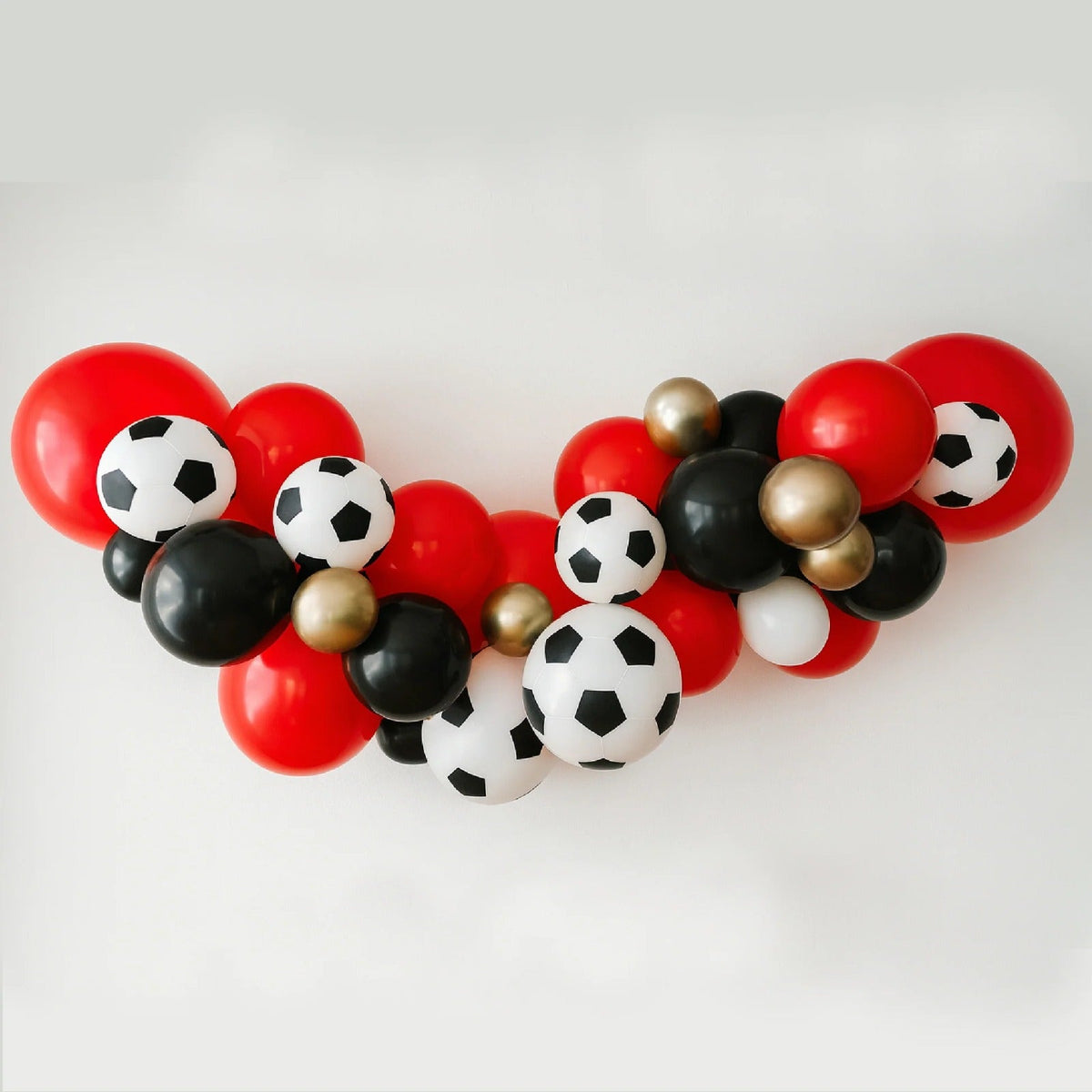 football balloon garland with color of your choice  1.5 m garland air filled