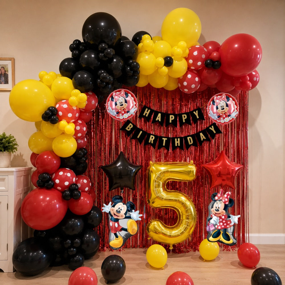 Mickey Minnie balloon decoration kit