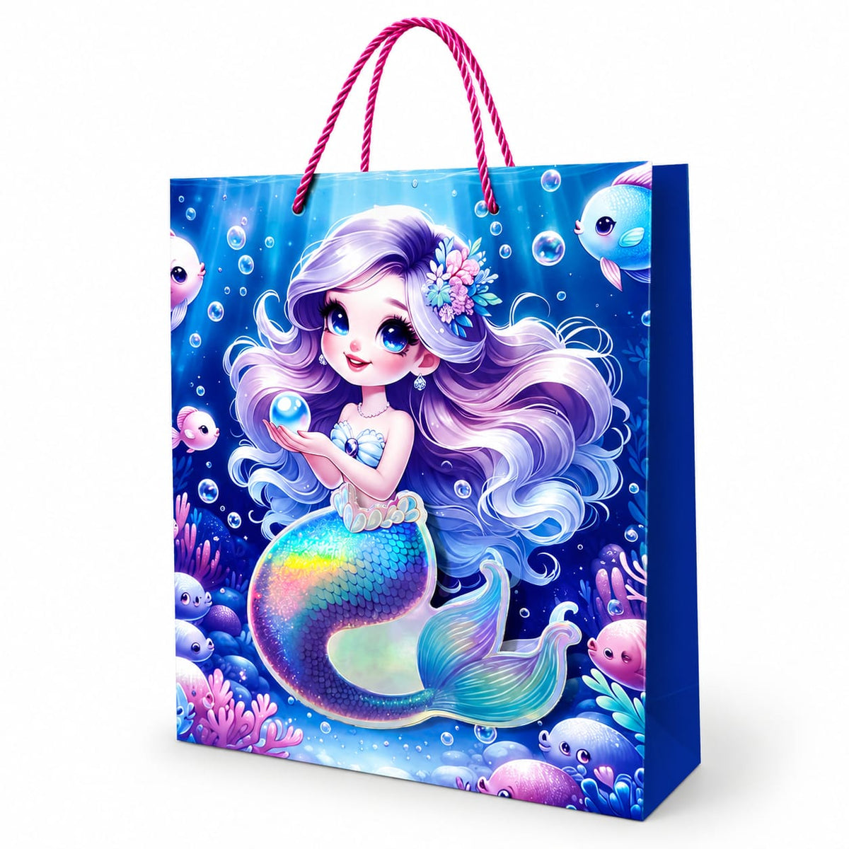 Mermaid gift bags design 2