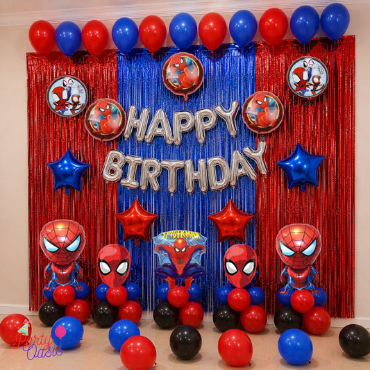 Spiderman complete all in one decoration kit