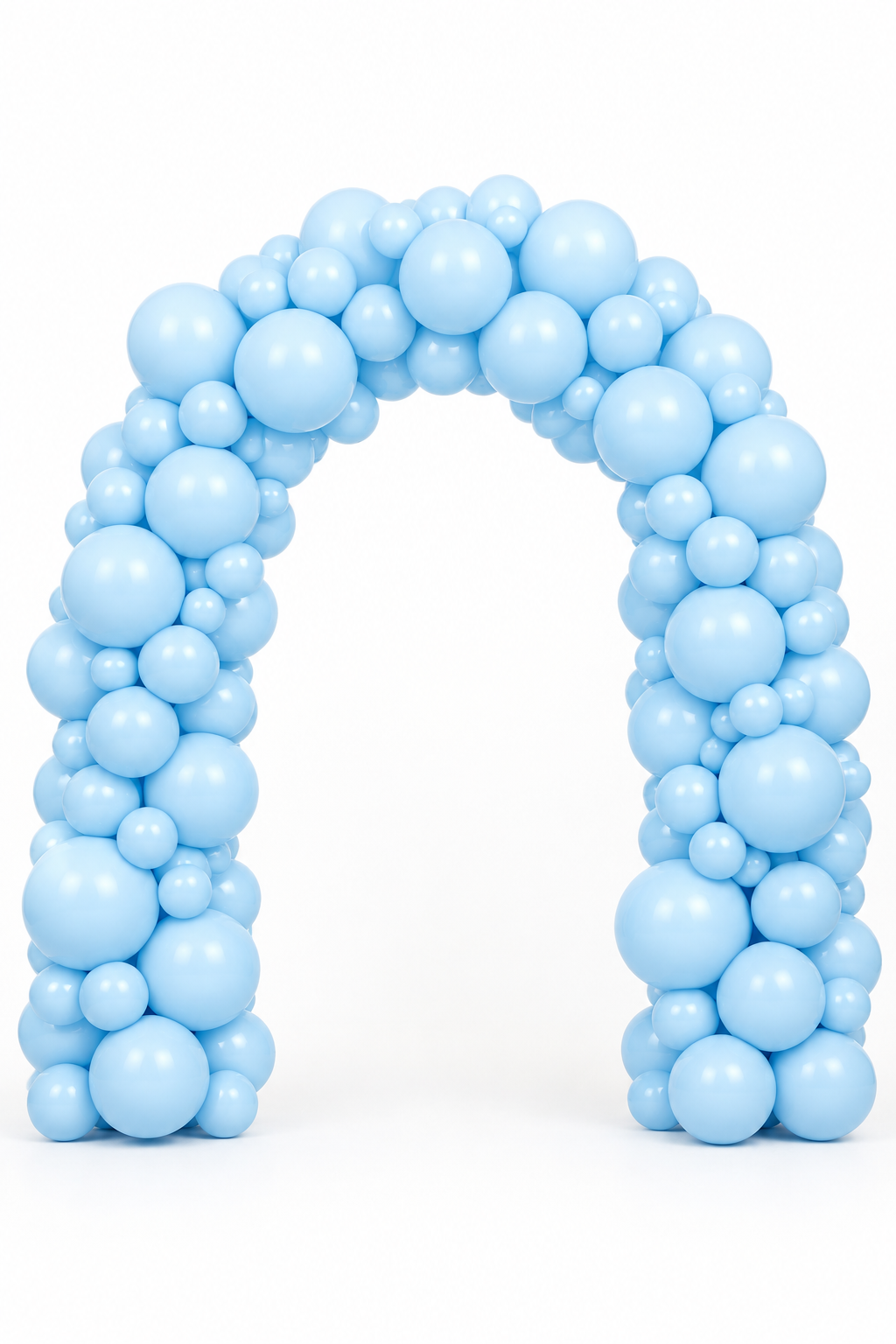 Yellow￼and orange colour balloon arch stands