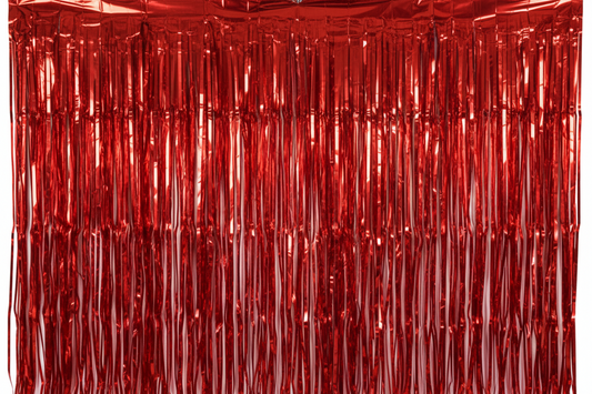 Red Foil Curtain