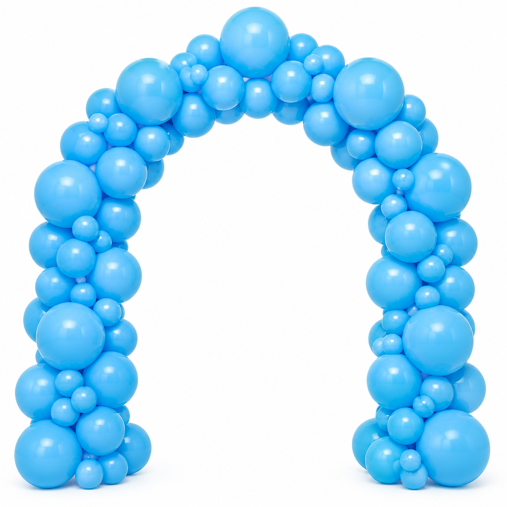 Yellow￼and orange colour balloon arch stands